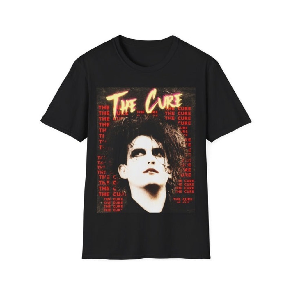 The Cure T-Shirt - Retro Photo Graphics T-shirt